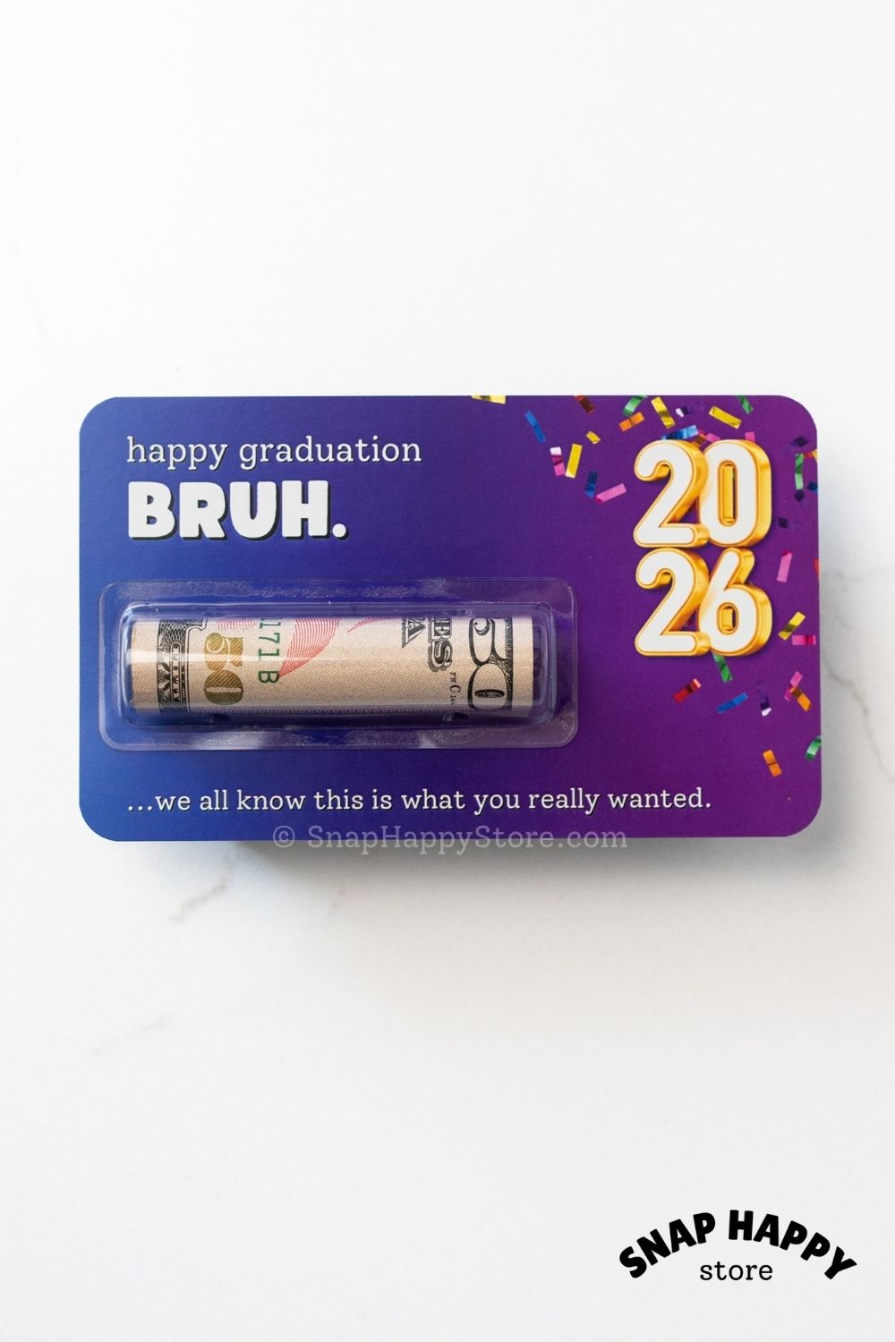 Happy Graduation Bruh - 2026 Ombre