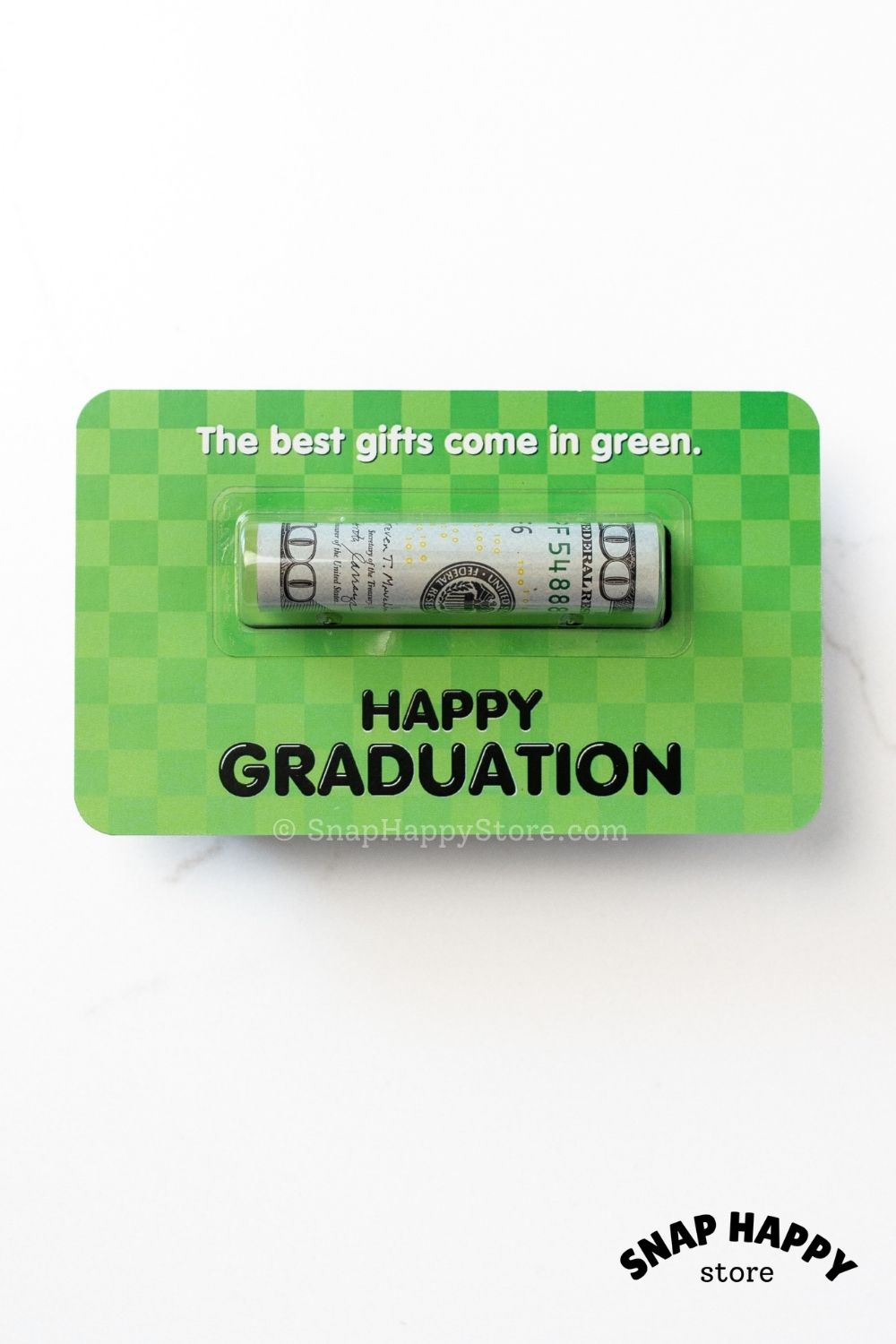The Best Gifts Come In Green -  Happy Graduation