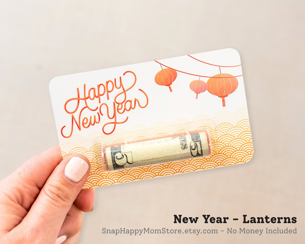 Happy New Year Card- Lanterns Design